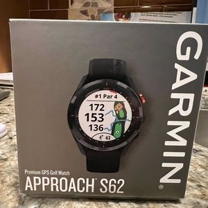 Garmin Premium GPS Golf Watch Approach S62 - NEW IN BOX 📦